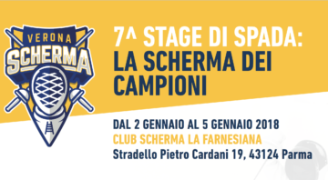 7^ Stage Di Spada: La Scherma Dei Campioni